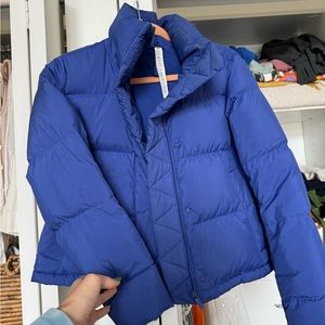 lululemon athletica Blue Puffer Jacket